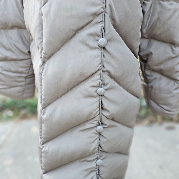 Bill Blass Puffer Down Coat For Women Fur Collar Size 10 - Picture 6 of 12